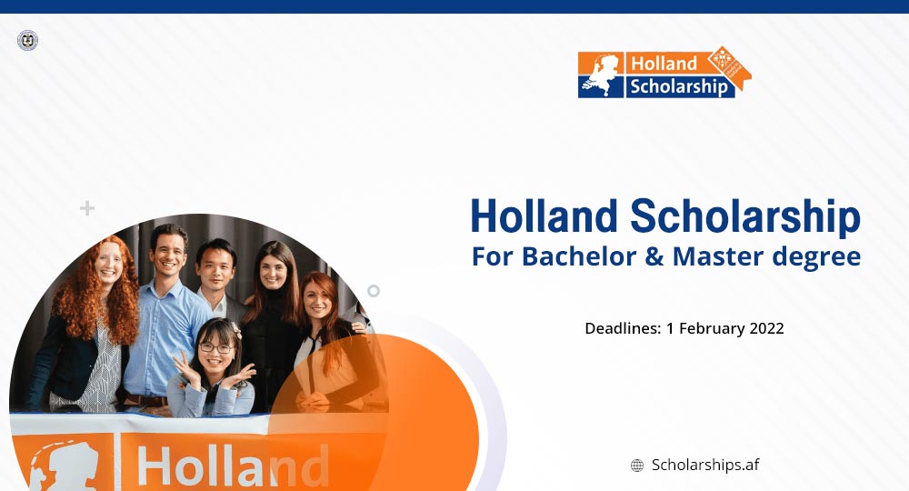 Holland Scholarship For Bachelor And Master Degree In Netherlands 