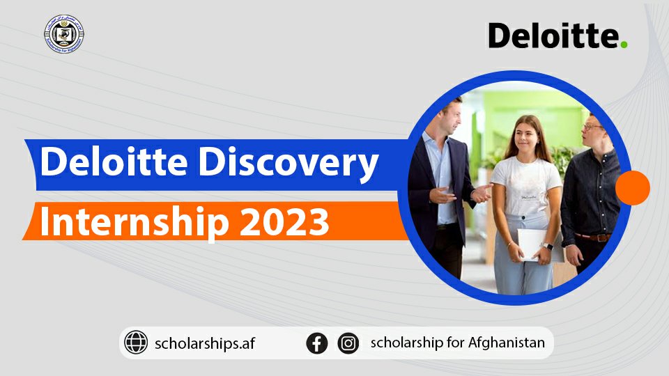 Deloitte Discovery Internship 2023 Scholarships.af