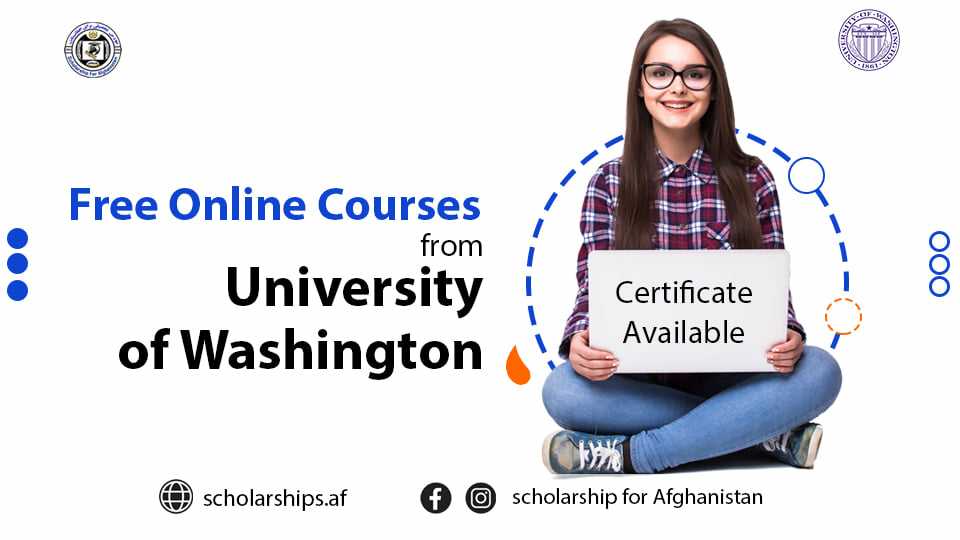 university of washington free online courses with certificate