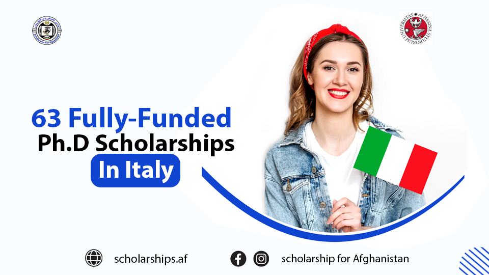 fully funded phd scholarship in italy