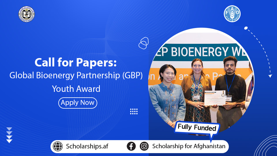 Call for Papers Global Bioenergy Partnership (GBP) Youth Award 2024