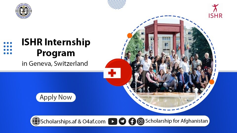 ISHR Internship Program 2024 in Geneva for Undergraduate or Graduate ...