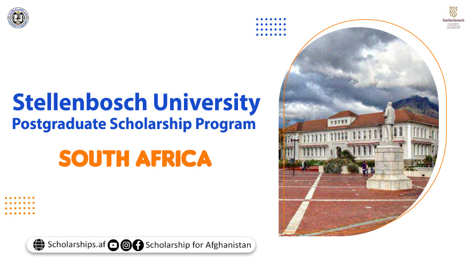 Stellenbosch University Postgraduate Scholarship Program (PSP) 2025 Scholarships.af